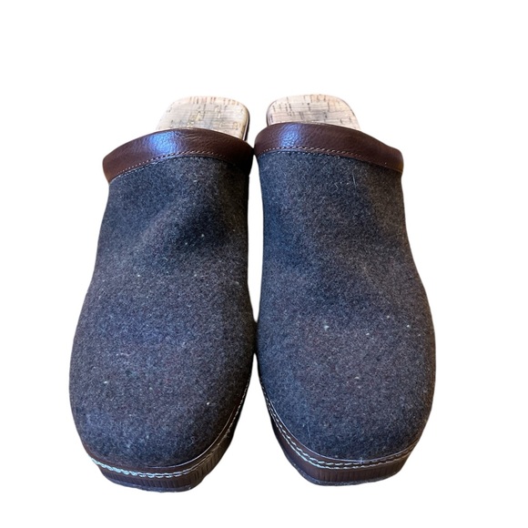 Korks Kork Ease | Lori Slip On Fabric Clog Mule Block Heel Platform Shoe 9 - Picture 1 of 10
